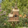 Copper-Colored Multi-Home Birdhouse "Montana"