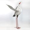 Set of 2 Great White Heron Figurines