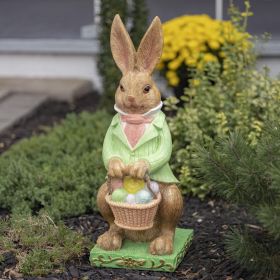 "Clayton B. Rabbit" Easter Rabbit Garden Statue