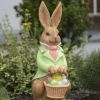 "Clayton B. Rabbit" Easter Rabbit Garden Statue