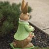 "Clayton B. Rabbit" Easter Rabbit Garden Statue