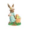 "Anna Mae" Rabbit Garden Statue with Easter Basket & Sun Hat