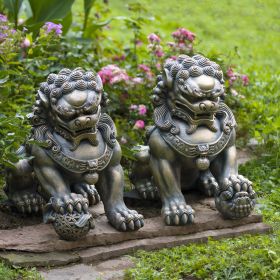 Chinese Lions "Fu Dog" Guardian Statues