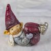 "The Connors: "Set of 7 Red Hat Christmas Elves