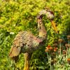 Iron Heron Garden Statues