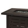 50,000 BTU Steel LP Gas Propane Fire Pit with Auto Ignition
