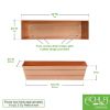 Copper Plated Flower Boxes