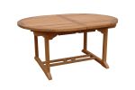 Bahama Oval Extension Table Extra Thick Wood