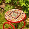 International City Mosaic Plant Stands