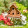 Classic Style Birdhouse with Short Chimney "Newtown"