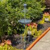 Birdbath with Ceramic Sailor Ball Accent "Mizu"