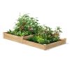 Wood Raised Garden Bed