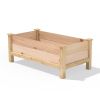 Cedar Elevated Victory Garden Bed