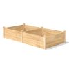 Untreated Raised Cedar Wood Garden Bed
