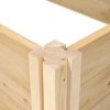 Untreated Raised Cedar Wood Garden Bed