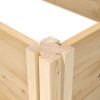 Wood Raised Garden Bed Planter Box