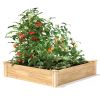 Wood Raised Garden Bed Planter Box