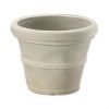 Round Planter with Poly Resin Finish