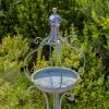 Birdbath with Ceramic Sailor Ball Accent "Mizu"
