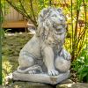 "Marloni & Antonio" Magnesium Lion Sentry Statues