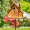 Classic Style Birdhouse with Short Chimney "Newtown"