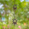 XLong Antique Bronze Rain Chain in Fun Shapes