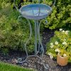 Birdbath with Ceramic Sailor Ball Accent "Mizu"