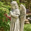 "Gabriella" the Praying Magnesium Angel Statue