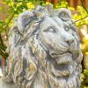 "Marloni & Antonio" Magnesium Lion Sentry Statues