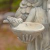 Angel Statue with Birdbath "Jazmin"