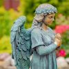 "Gabriella" the Praying Magnesium Angel Statue