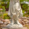 Angel Statue with Birdbath "Jazmin"