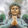 "Gabriella" the Praying Magnesium Angel Statue