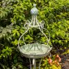 Birdbath with Ceramic Sailor Ball Accent "Mizu"