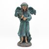 "Sopia" the Magnesium Angel Statue Holding Bouquet