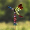 Five Tone Acrylic Garden Stakes in 6 Assorted Colors