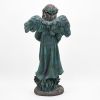 "Sopia" the Magnesium Angel Statue Holding Bouquet